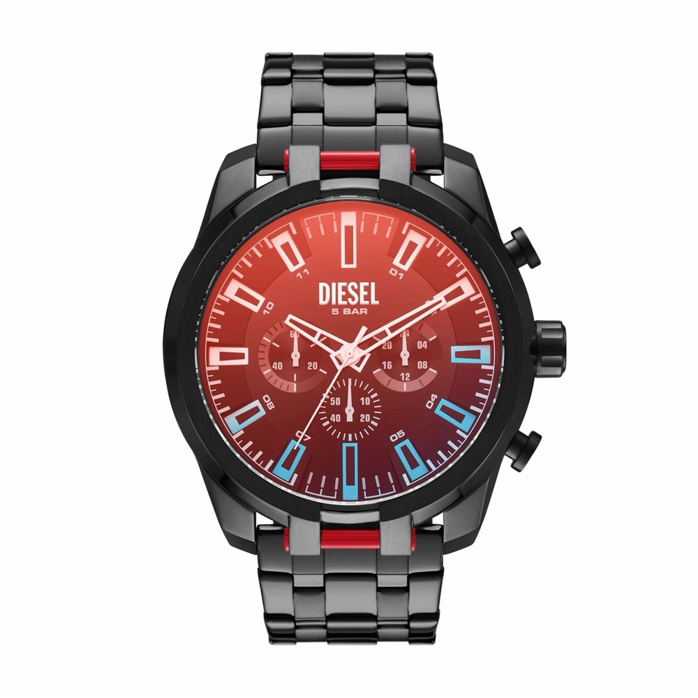 Diesel DZ4589 Stainless Steel Black XXL 51mm